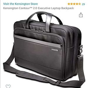 NWT Kensington Contour™ 2.0 Executive Laptop Backpack 17 inches